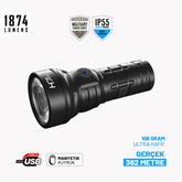 Wolcas H7 Pro - 1874 Lümen / 362m
